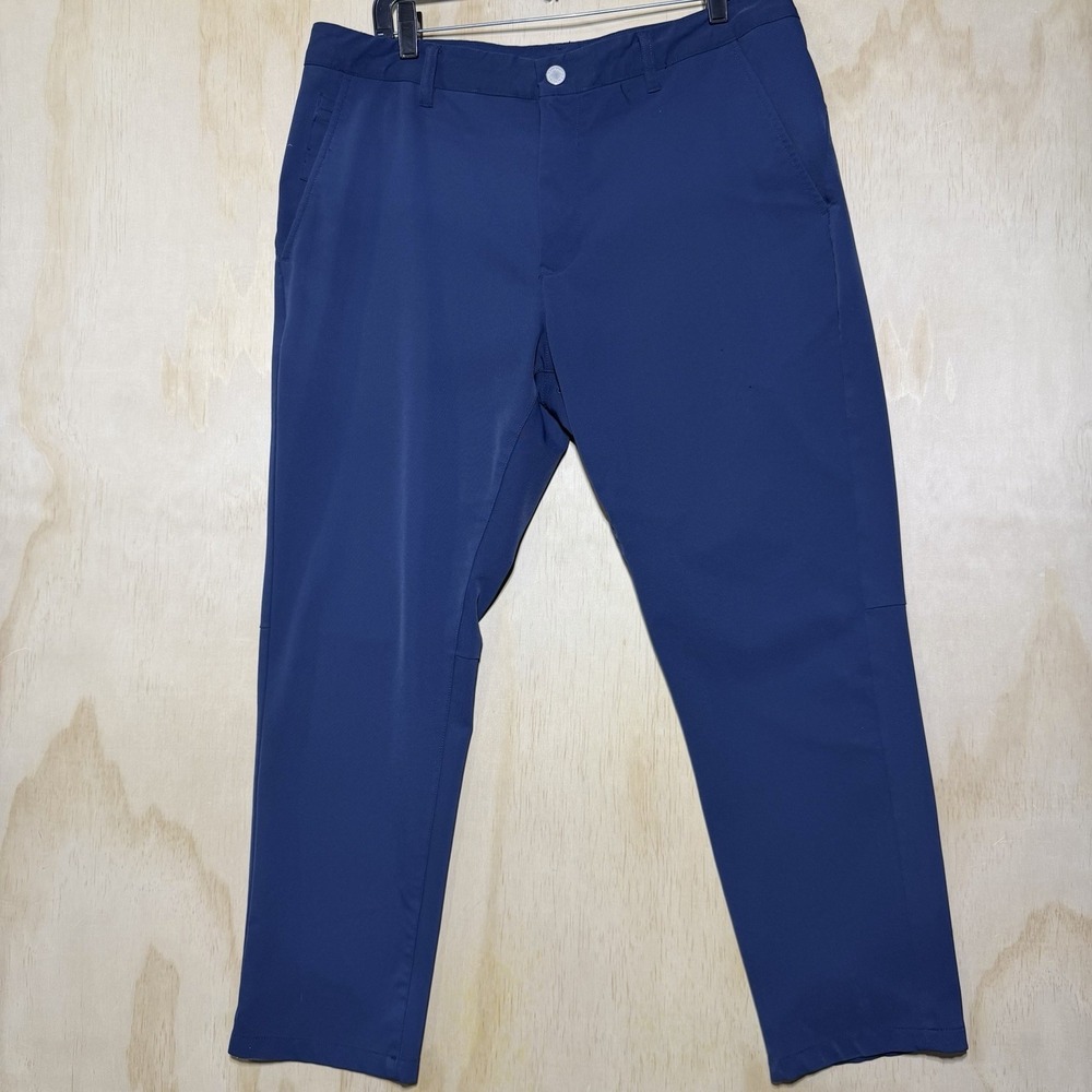 Bonobos Golf Pants 36x28 Athletic Fit Blue Stretch Performance Chino Men